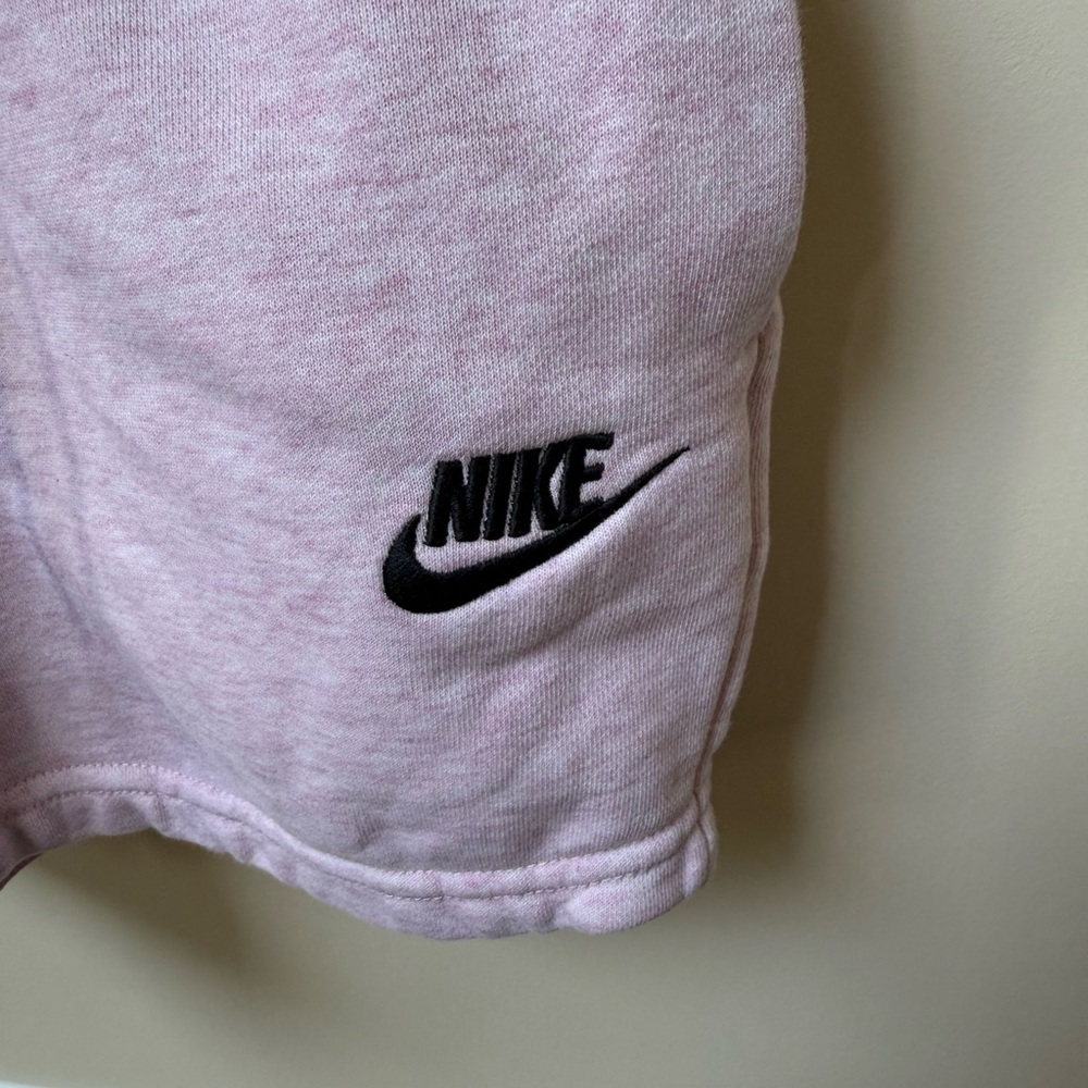 Nike Women's Soft Pink Athletic Shorts - Picture 2 of 4
